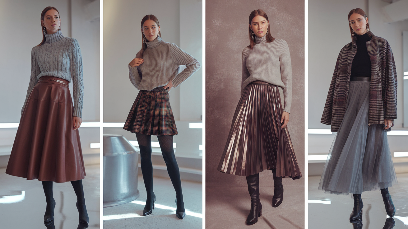 15 Cute Winter Skirt Outfits for Every Style