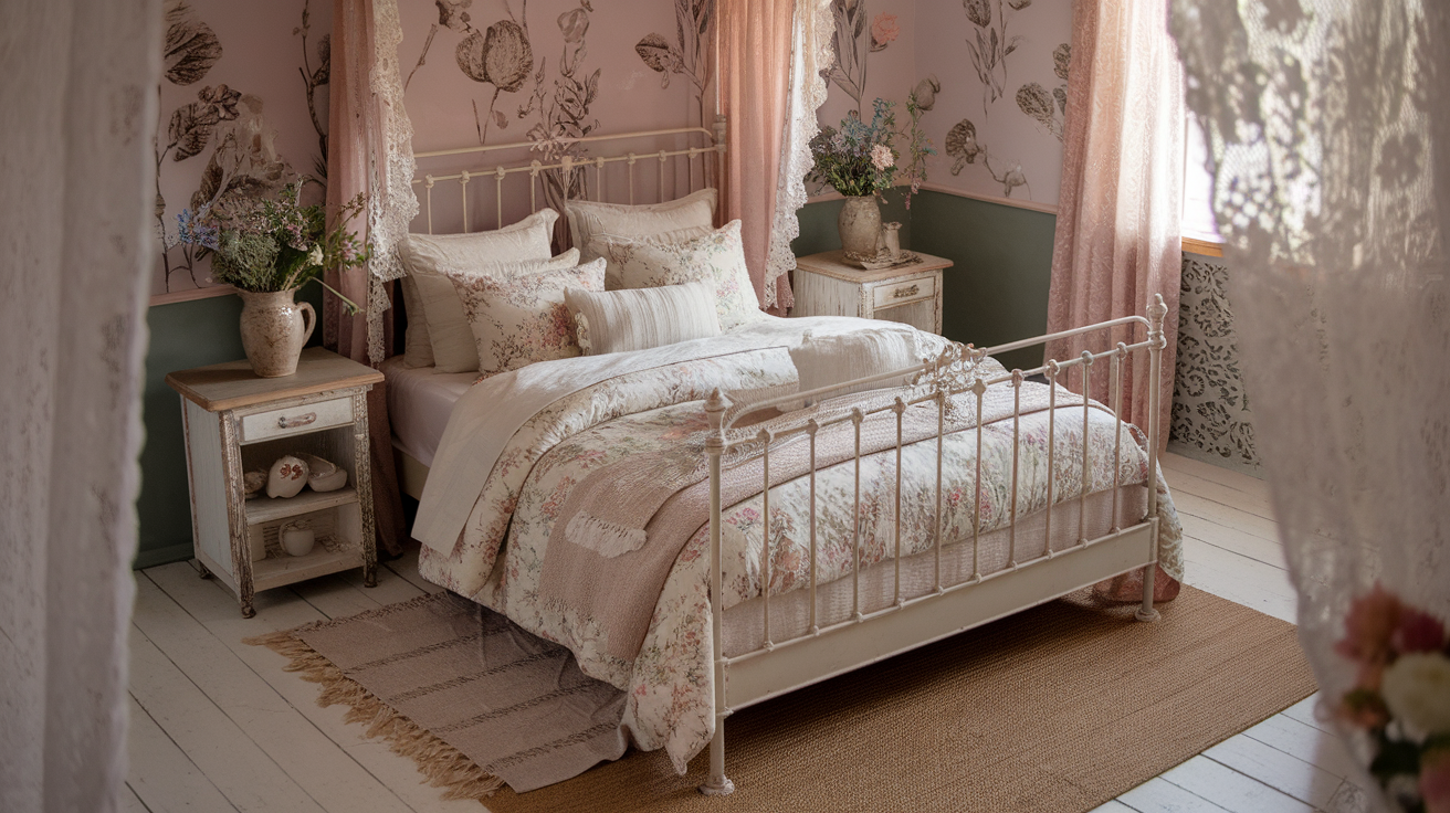 15 Cottage Core Bedroom Aesthetic Vintage Ideas to Transform Your Space into a Dreamy Retreat