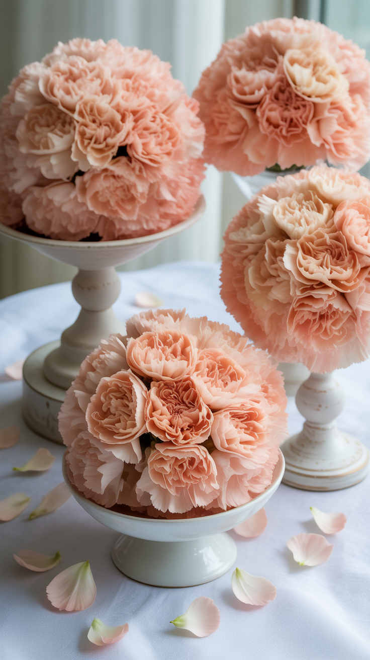 Pink Carnation Pomander Balls