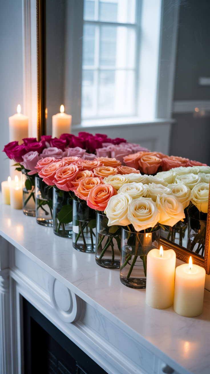 Ombre Flower Gradient