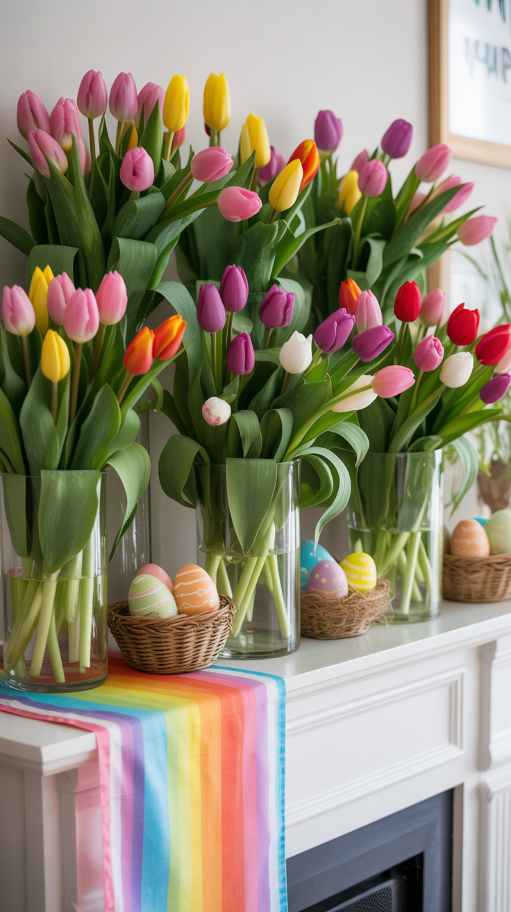 Bright and Bold Tulip Explosion