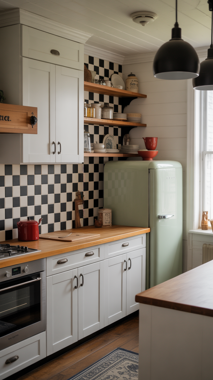 Black and White Checkerboard